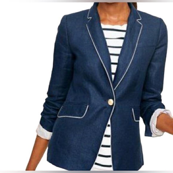 Talbots linen blazer - Picture 1 of 3